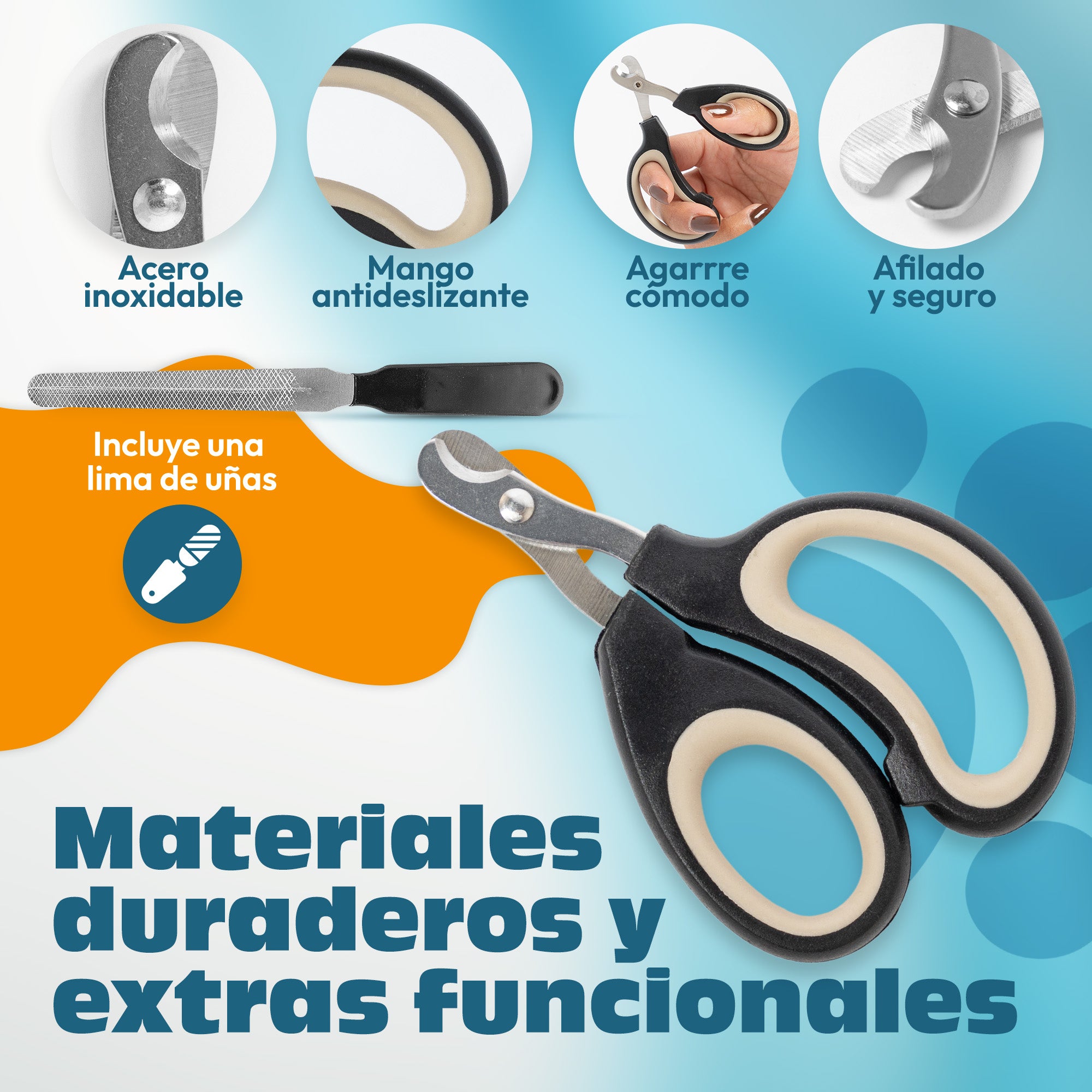 ✂️ CORTAUÑAS MASCOTA PEQUEÑO