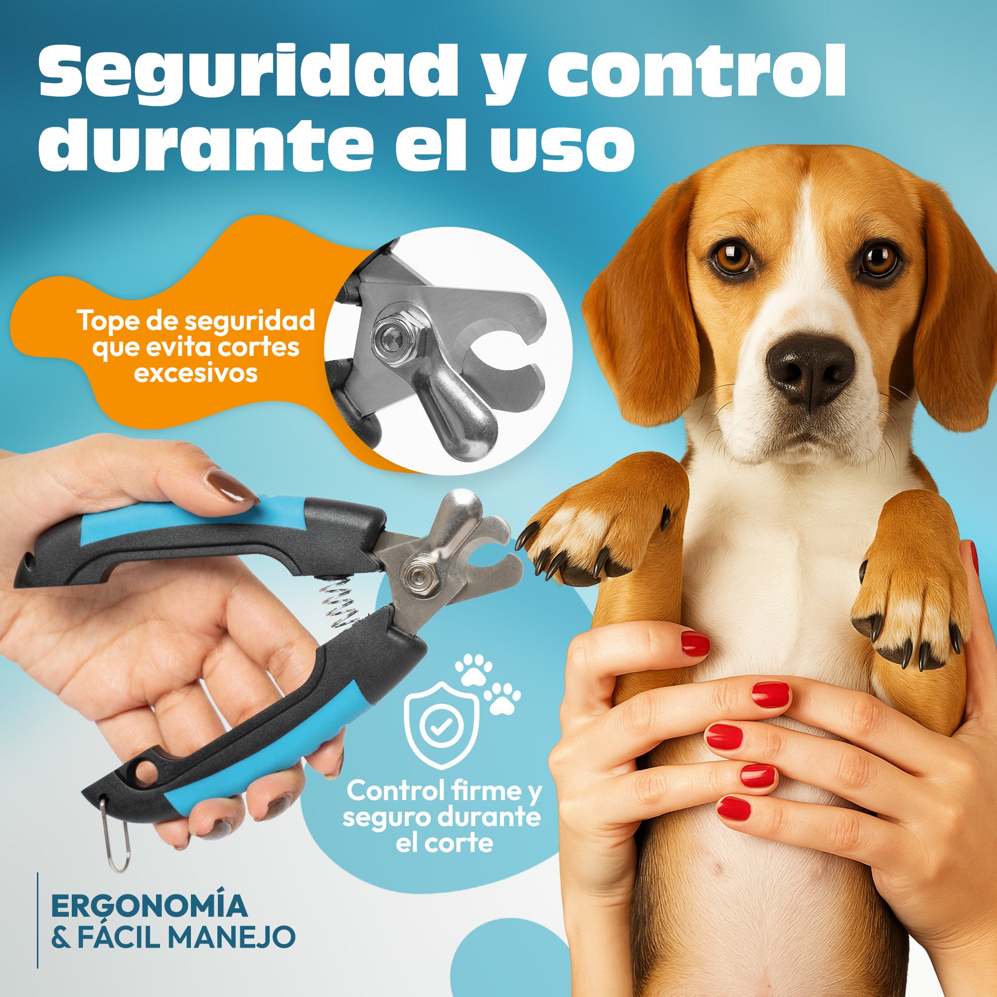 ✂️ CORTAUÑAS MASCOTA GRANDE