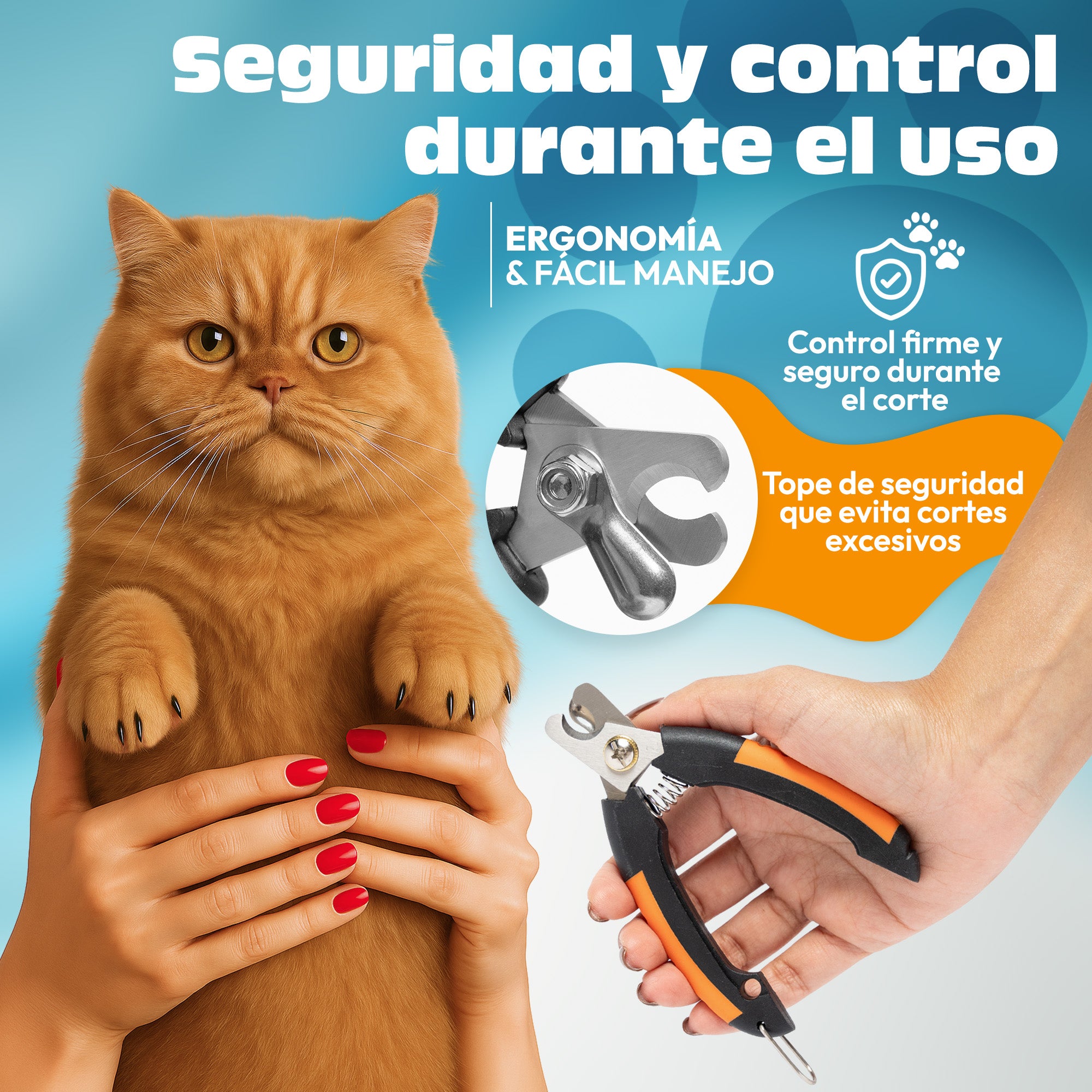 ✂️ CORTAUÑAS MASCOTAS MEDIANAS Y PEQUEÑAS